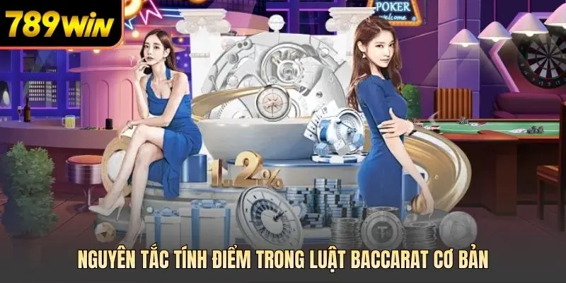 Nguyên tắc tính điểm trong luật baccarat cơ bản