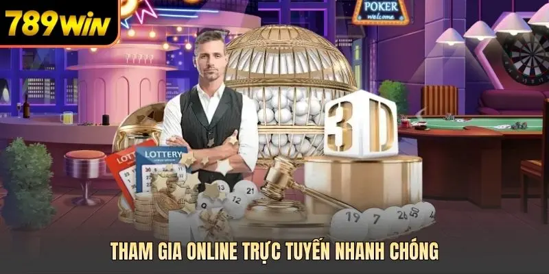 Tham gia online trực tuyến nhanh chóng